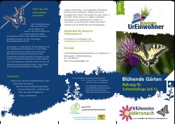 Faltblatt Blühendes Goldkronach
